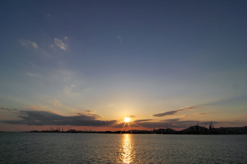 12㎜で夕焼け～