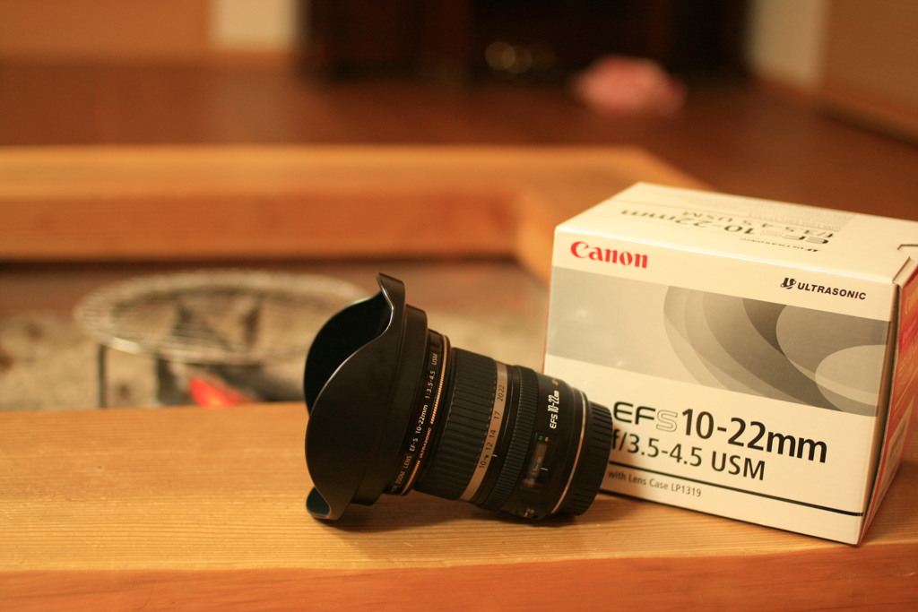 念願のEFS10-22mm!!