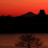 富士山と関宿城