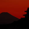 富士山と関宿城