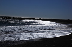 輝く美穂の浜