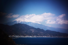 HOLGA＠さった峠からの富士山