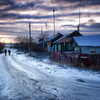 ロシアの寒村