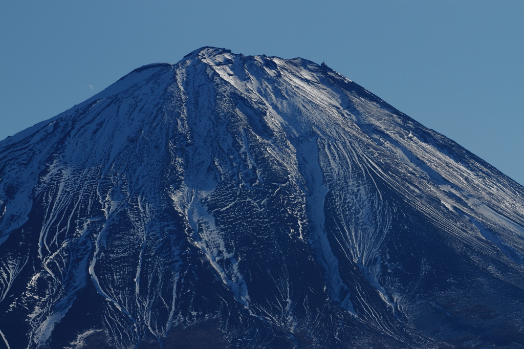 冬の富士山頂
