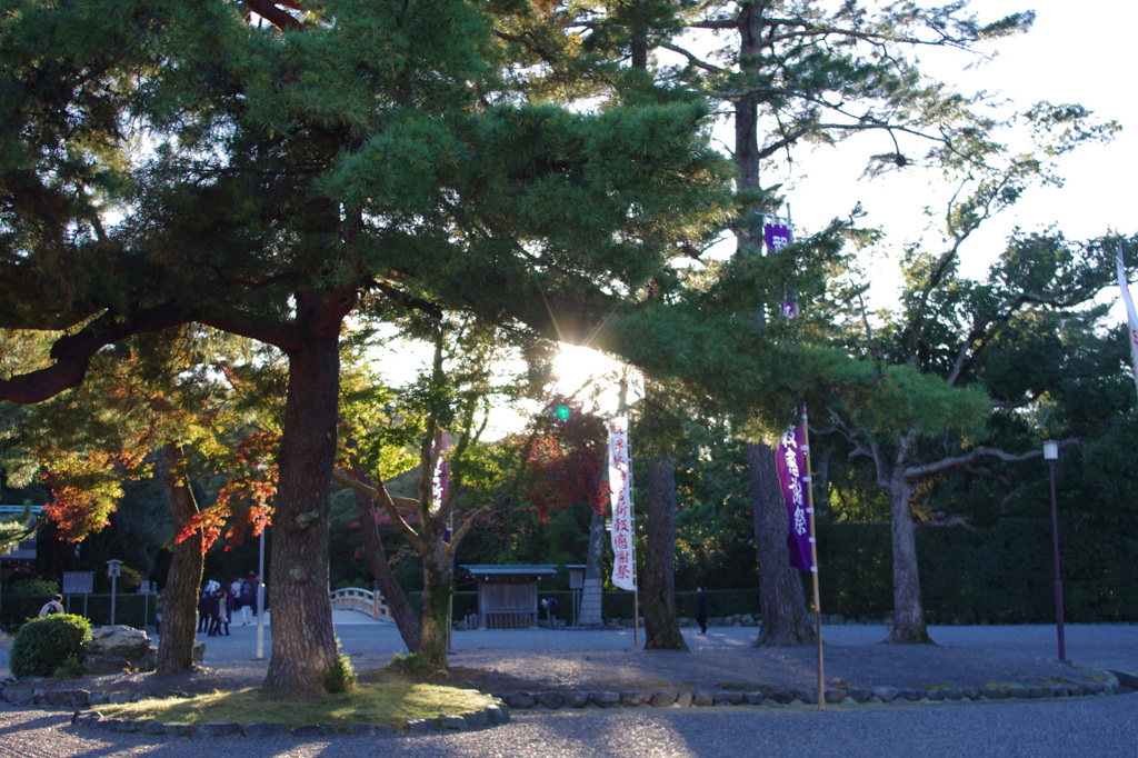 下宮にて