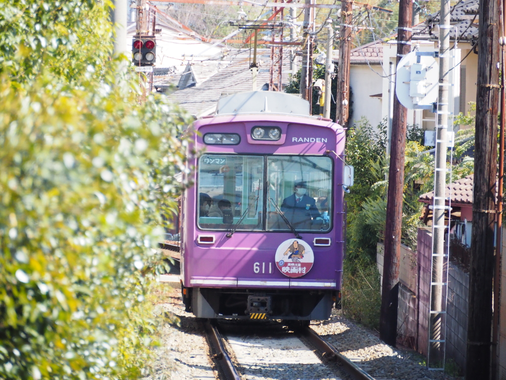 M.ZUIKO 12-200mm F3.5-6.3デビュー　嵐電_27
