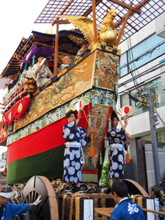 祇園祭17＿船鉾 曳き初め