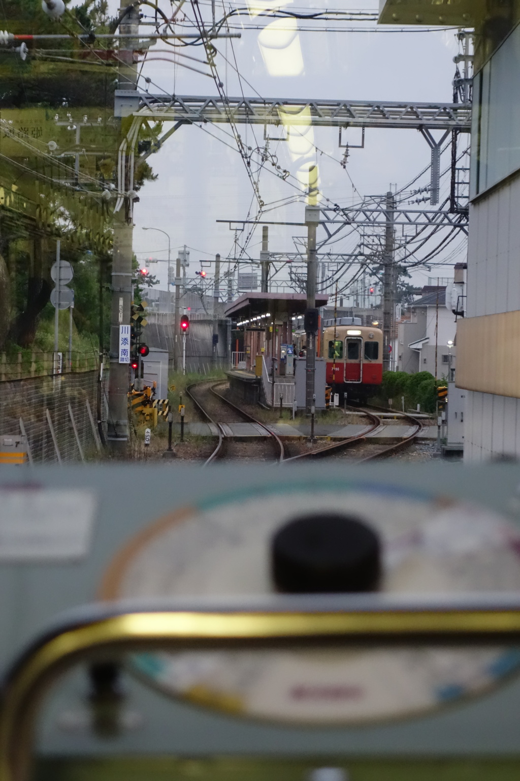 列車交換＠阪神武庫川線