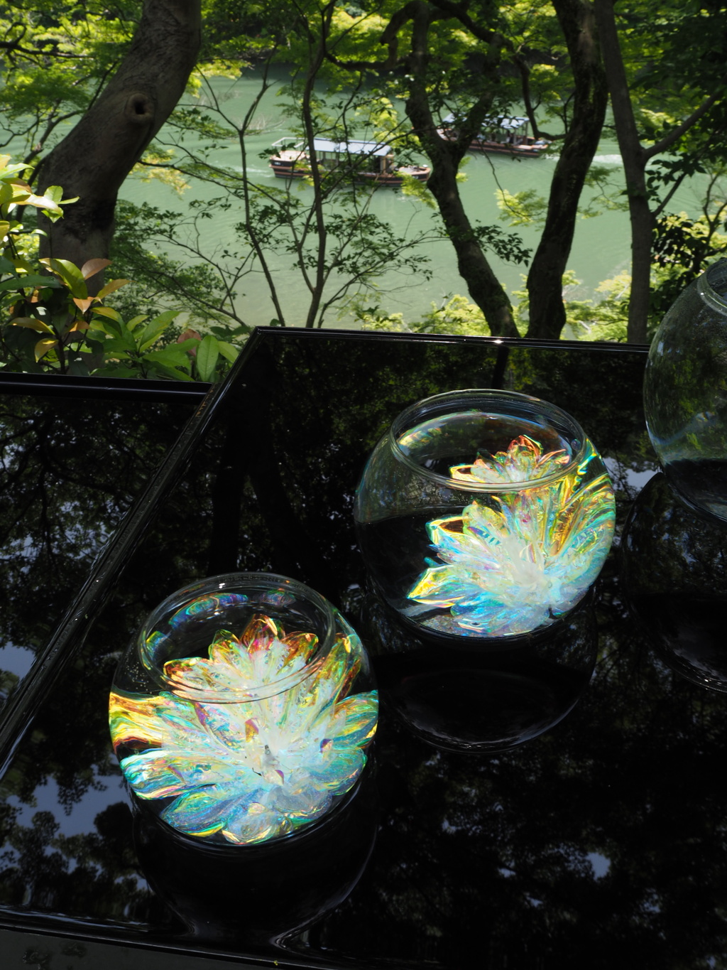 嵐山 祐斎亭 丸水鉢04