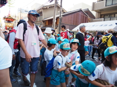 祇園祭18＿岩戸山 曳き初め