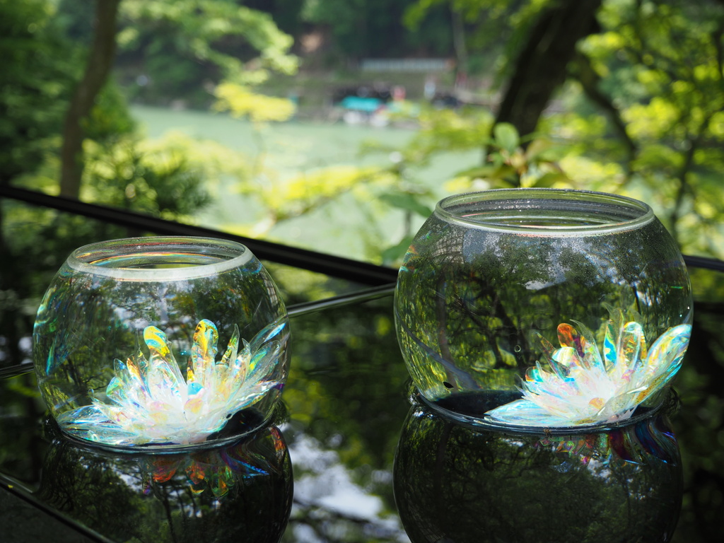 嵐山 祐斎亭 丸水鉢01