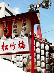 祇園祭02＿月鉾 提灯