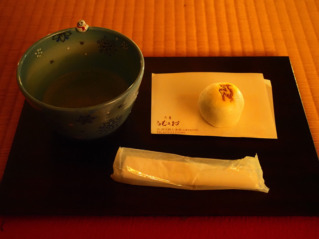 京紅葉2025＿嵐山・鹿王院夜の特別拝観16　おもてなし