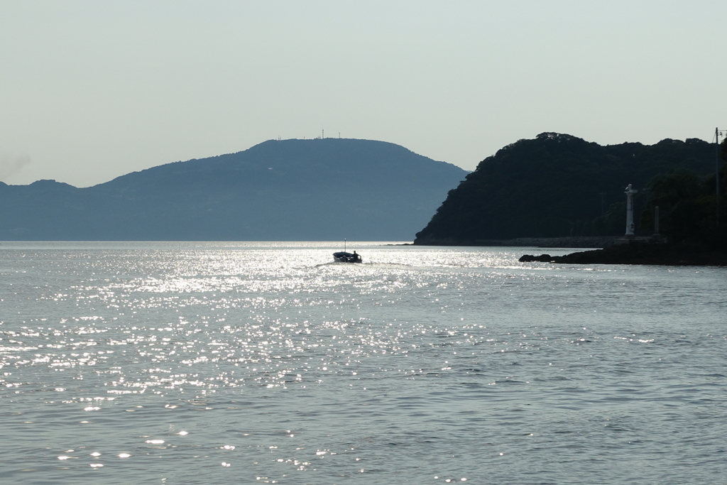 仙崎の海で＿１