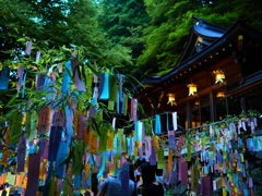 貴船神社＿七夕笹飾り