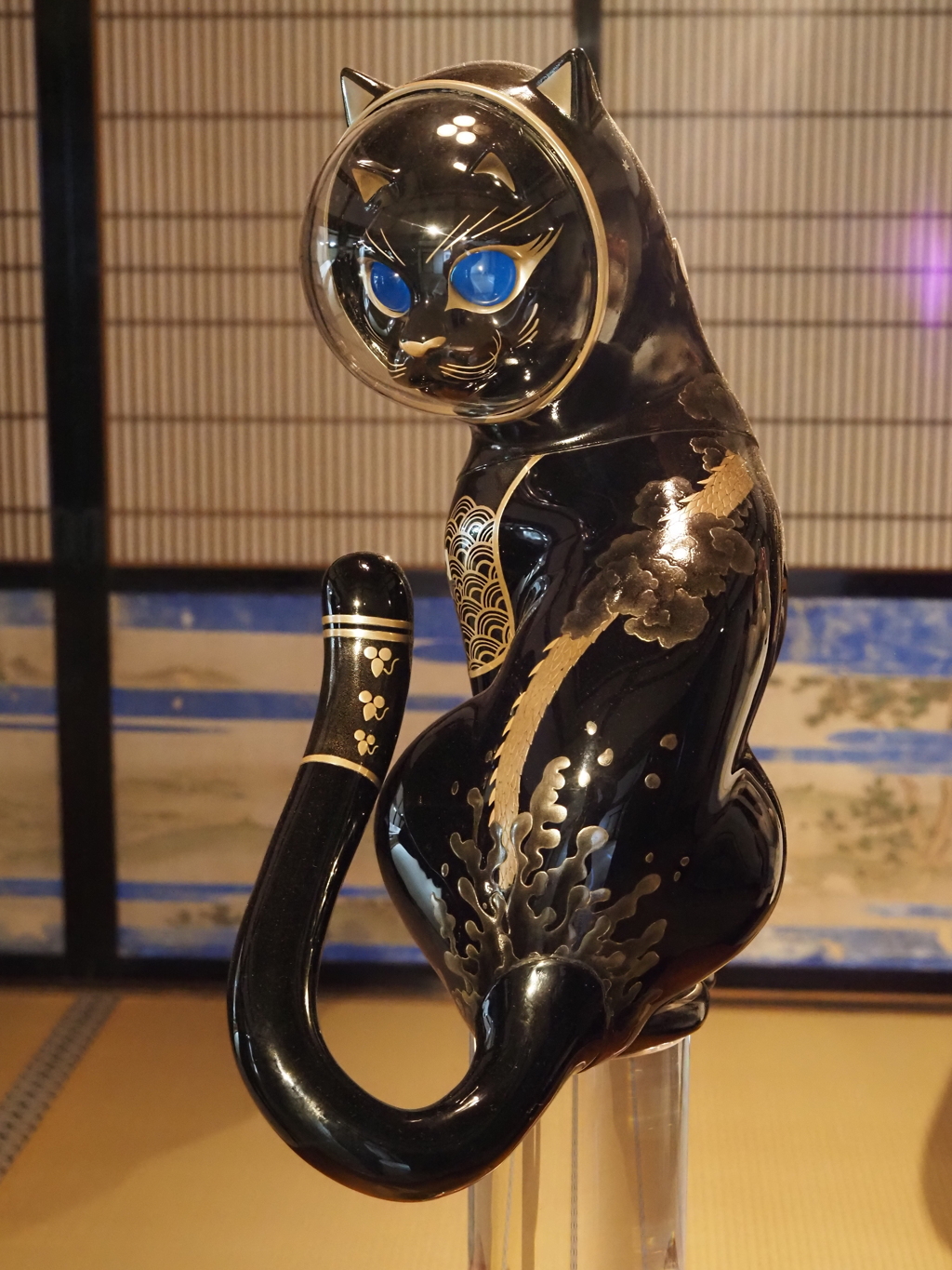 ARTISTS' FAIR KYOTO2026_東福寺07 黒漆猫 by だいぴん (ID ARTISTS' FAIR KYOTO2026_東福寺07 黒漆猫 by だいぴん (ID
