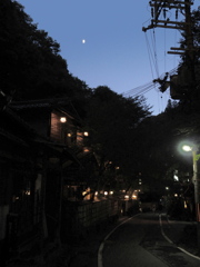 貴船＿月の夜