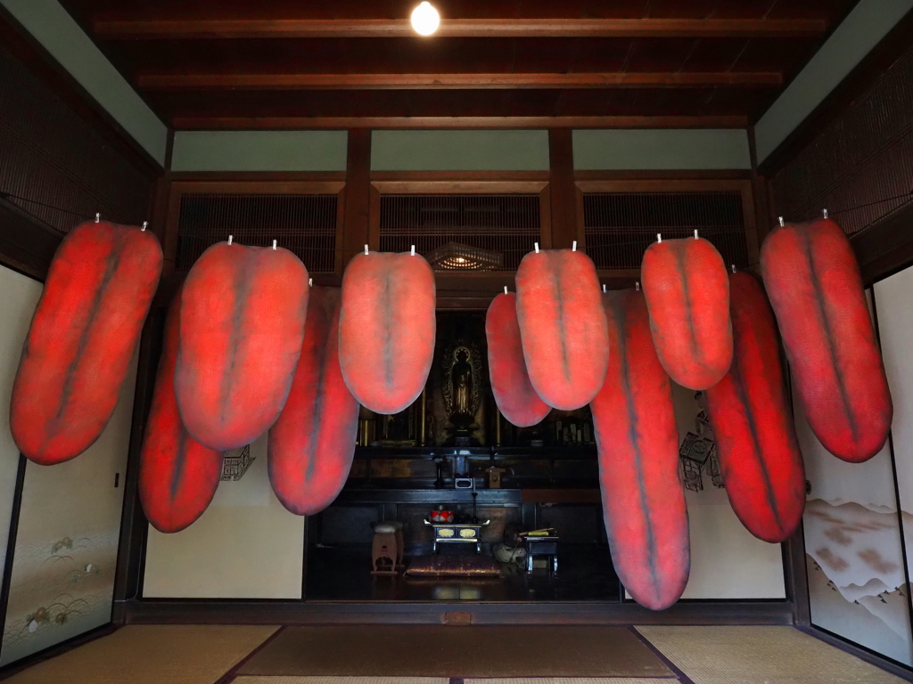 浄厳院国際芸術祭08＿舌