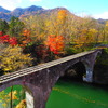 秋の第三音更川橋梁_02