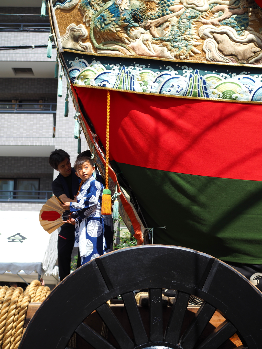 祇園祭12＿若き音頭取り