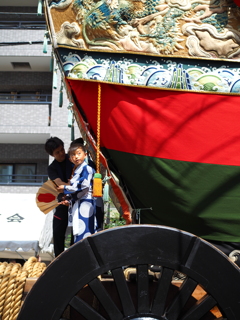 祇園祭12＿若き音頭取り
