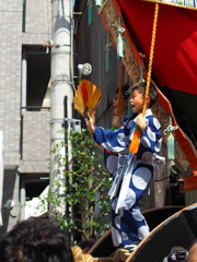 祇園祭15＿若き音頭取り