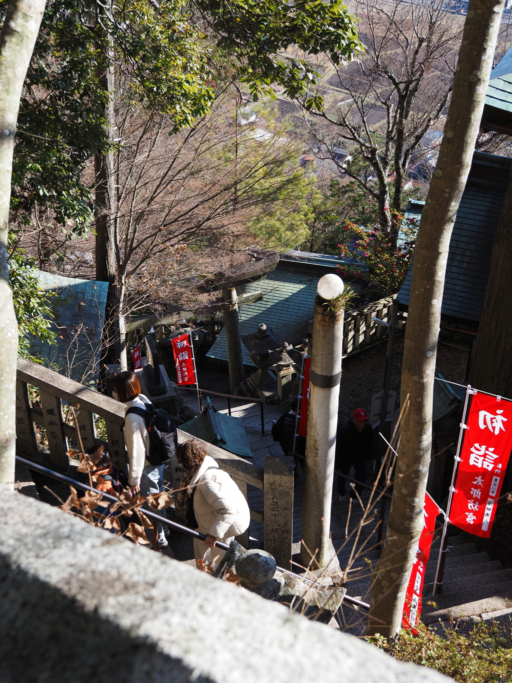 午年初もうで＿太郎坊宮01　急