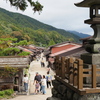 鎮神社からの奈良井宿