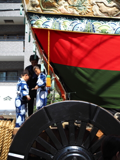 祇園祭11＿若き音頭取り