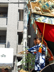祇園祭14＿若き音頭取り