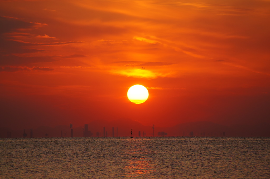 東京湾の夕景3