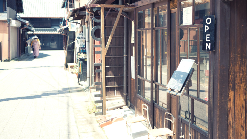 犬山城下町