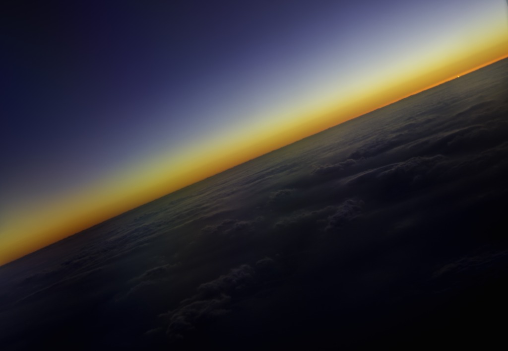With the earth