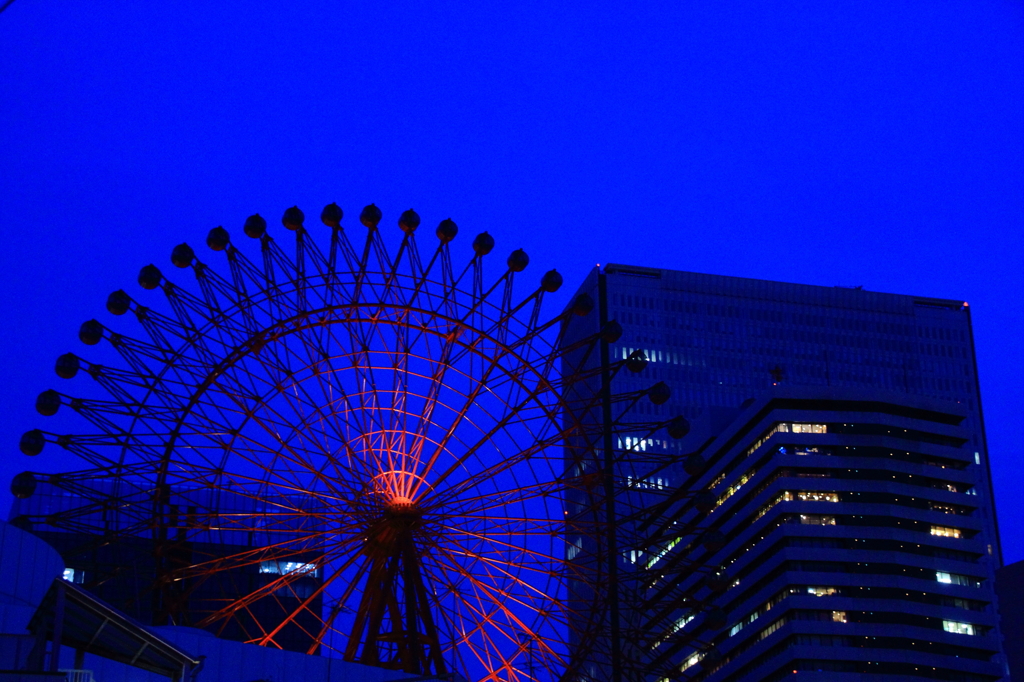 都会の花火