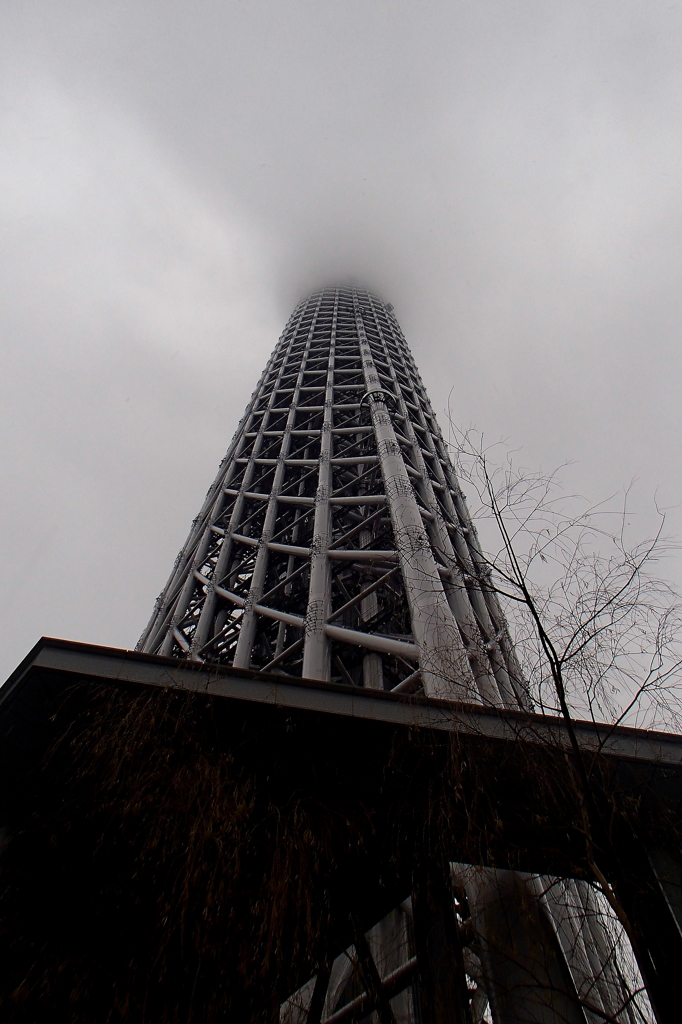 雲の上の塔