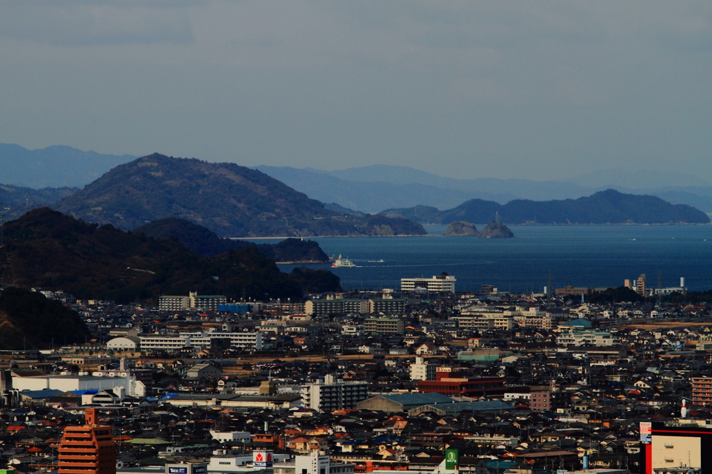 城下の景色