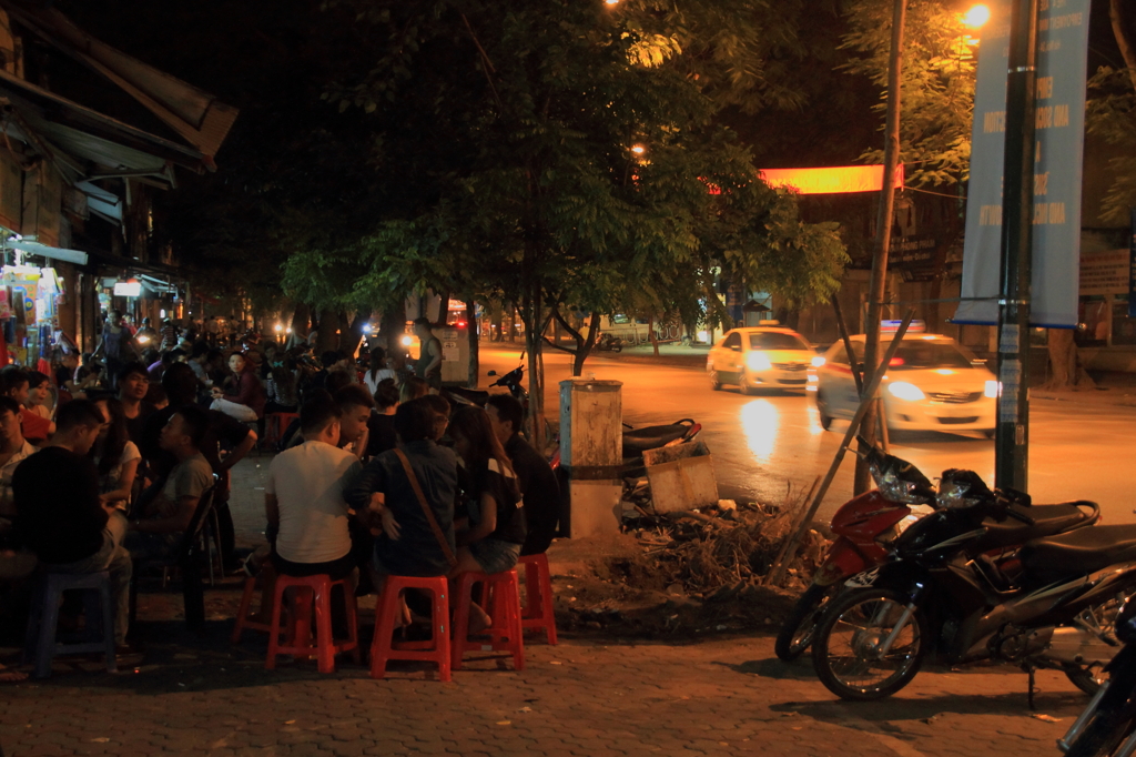 Night Street in HANOI #1