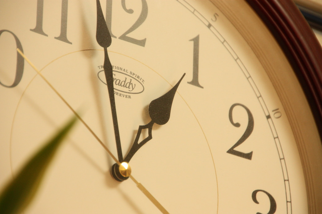 １時前