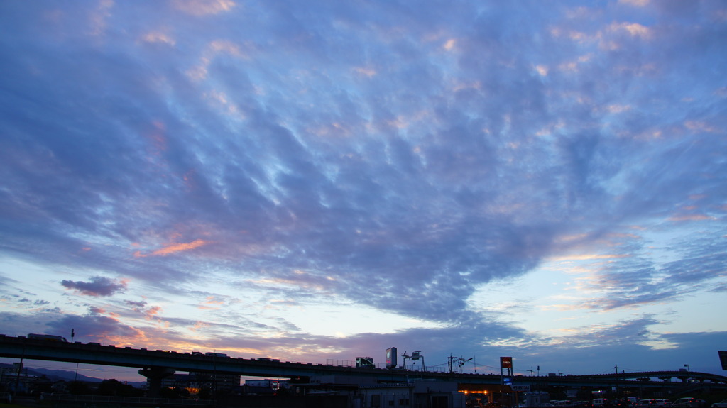 夕方の空