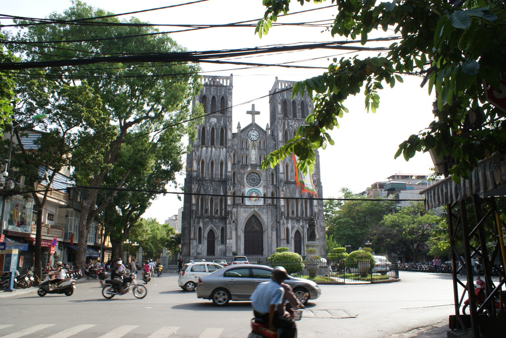 ベトナムの風景  『ハノイの大教会・・・』