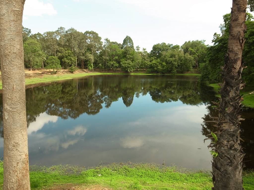 カンボジアの遺跡