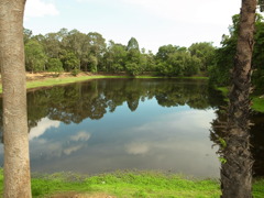 カンボジアの遺跡