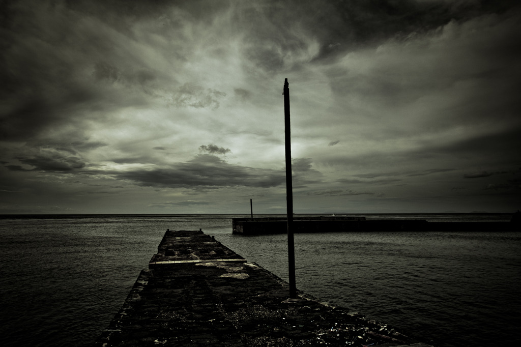 Military wharf
