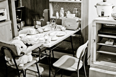 Dining table of times