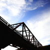 Anxious iron bridge