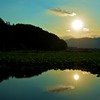 あの日の夕日