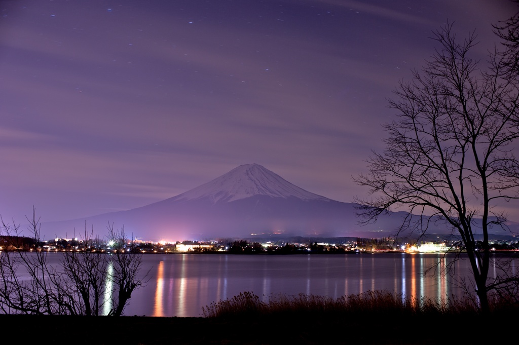 曇空の富士山