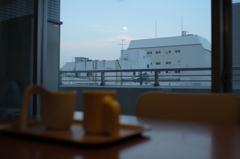 休日の夕暮れ