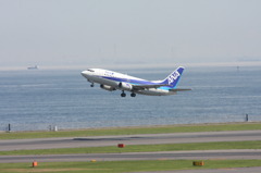 Boeing737-500  離陸
