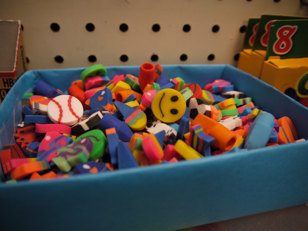 erasers